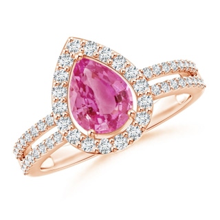 Pear AAA Pink Sapphire