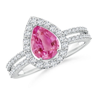 Pear AAA Pink Sapphire