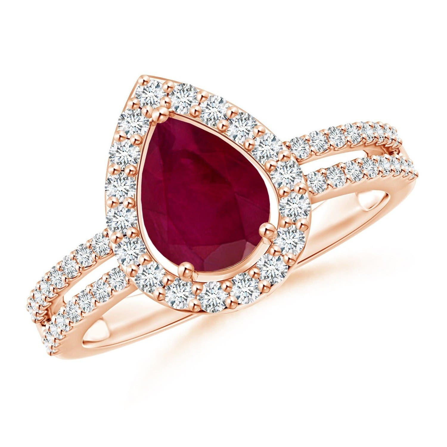 A - Ruby / 1.59 CT / 14 KT Rose Gold