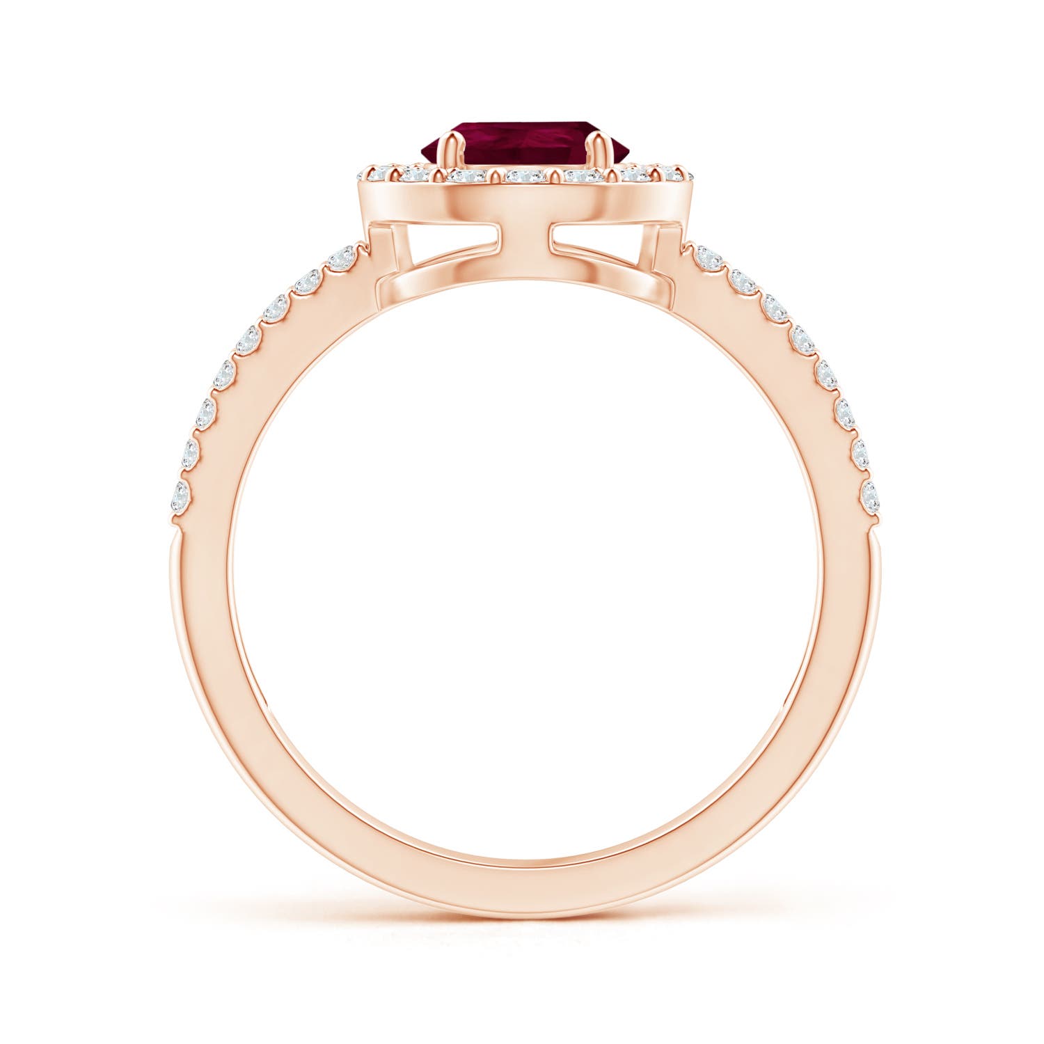 A - Ruby / 1.59 CT / 14 KT Rose Gold