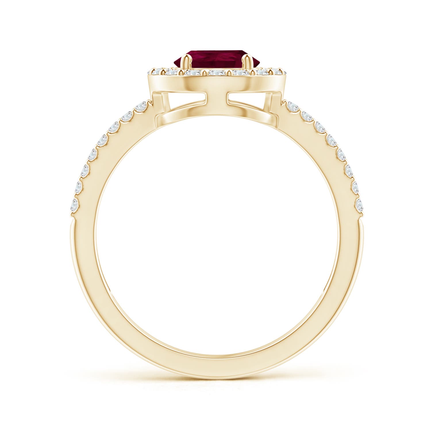 A - Ruby / 1.59 CT / 14 KT Yellow Gold