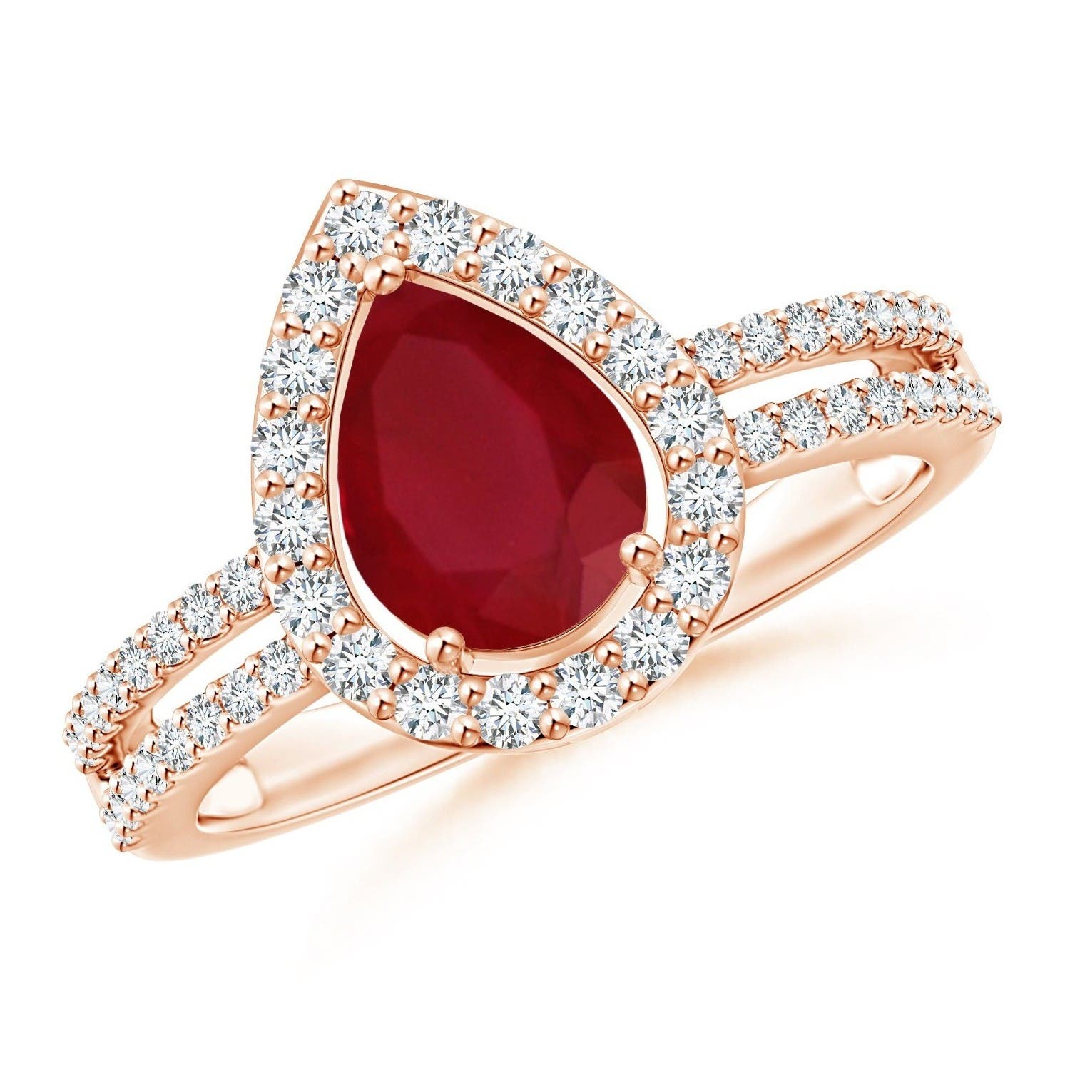 AA - Ruby / 1.59 CT / 14 KT Rose Gold