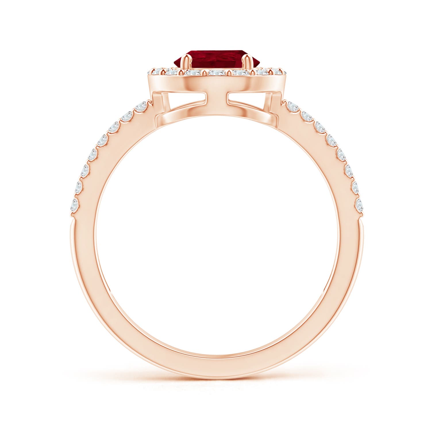 AA - Ruby / 1.59 CT / 14 KT Rose Gold