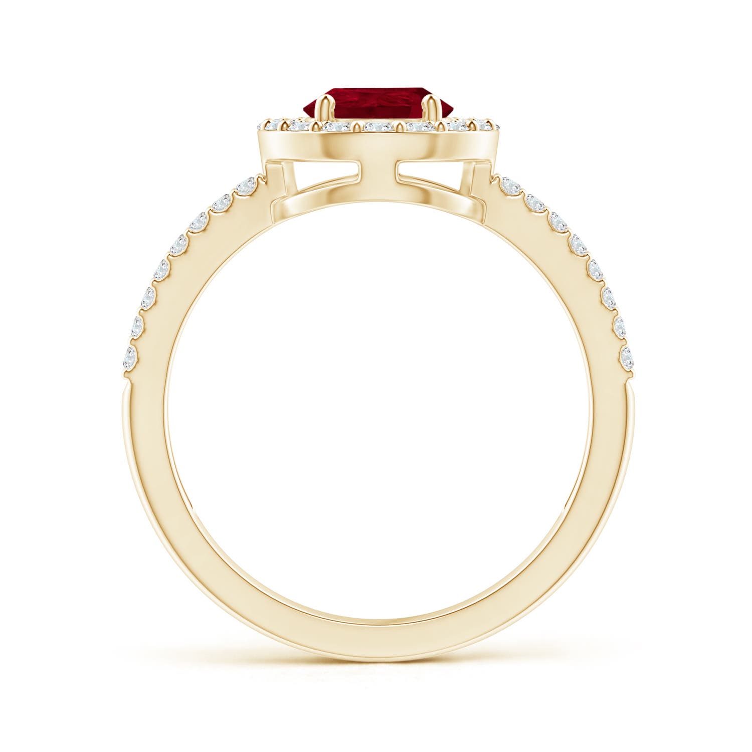 AA - Ruby / 1.59 CT / 14 KT Yellow Gold