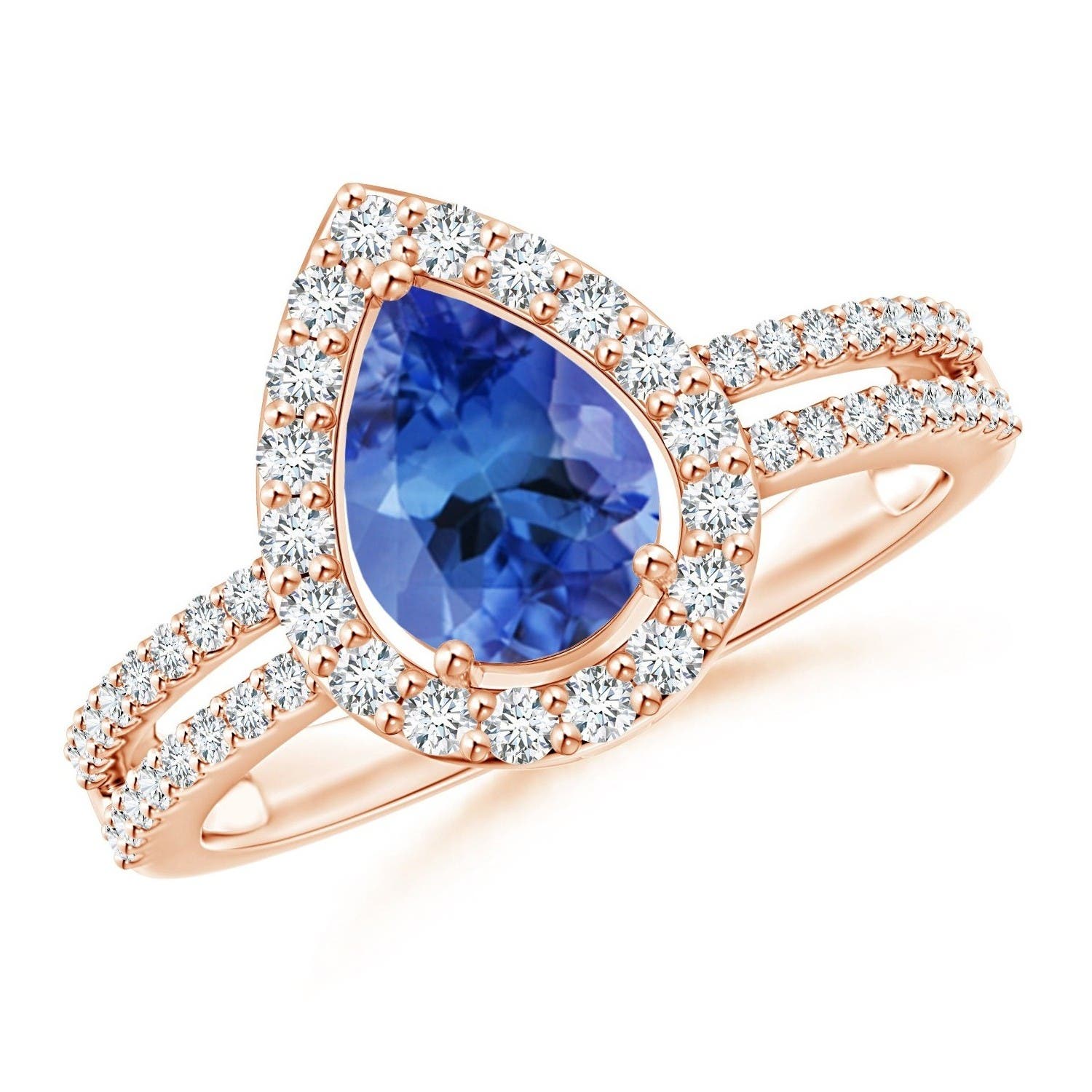 AA - Tanzanite / 1.54 CT / 14 KT Rose Gold