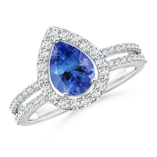 Pear AA Tanzanite