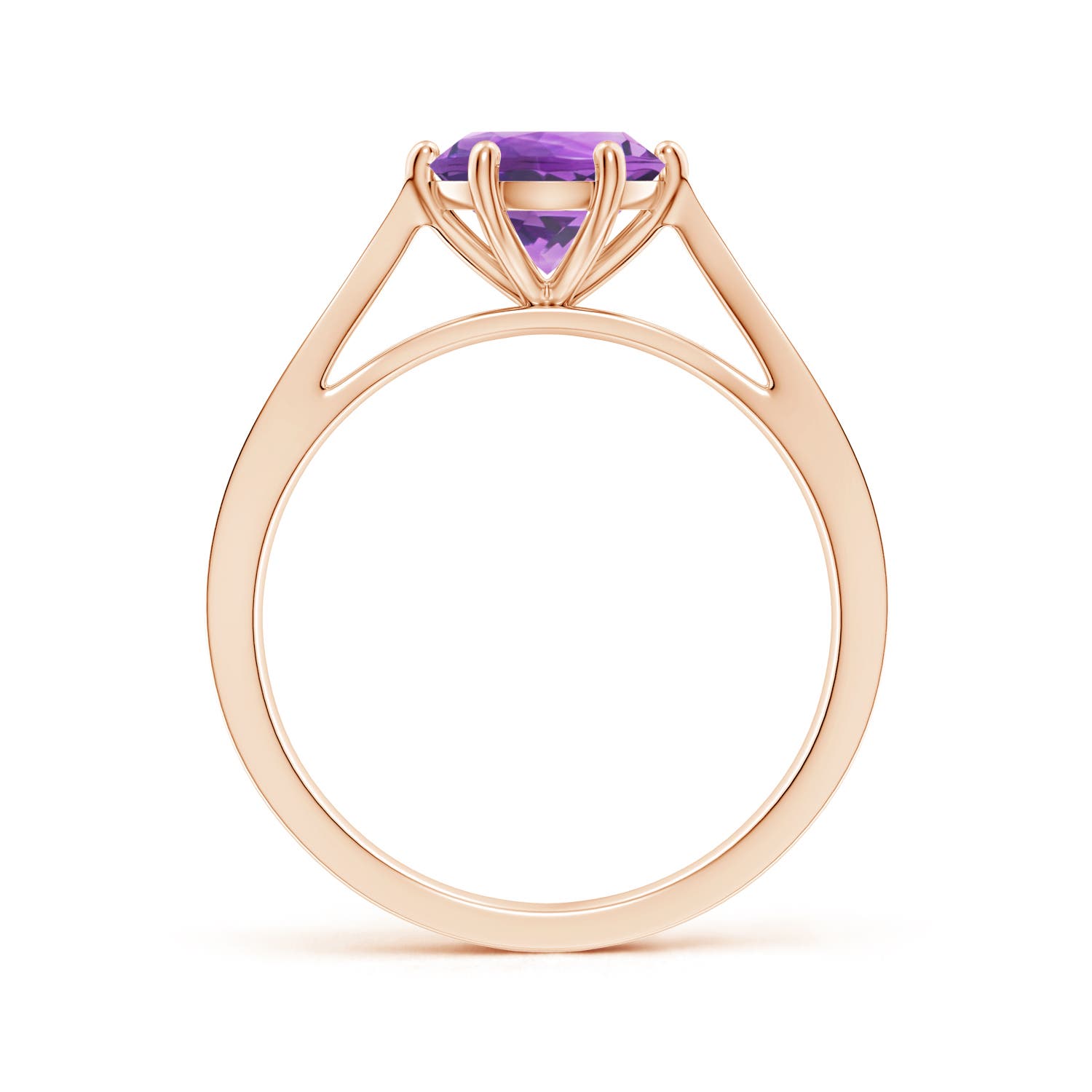 AA - Amethyst / 1.18 CT / 14 KT Rose Gold