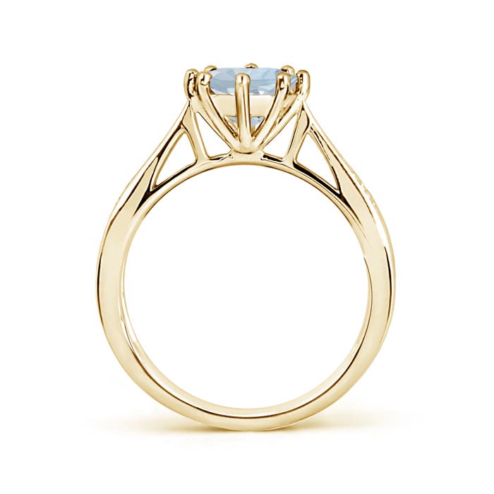 A - Aquamarine / 1.15 CT / 14 KT Yellow Gold