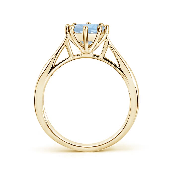 AA - Aquamarine / 1.15 CT / 14 KT Yellow Gold