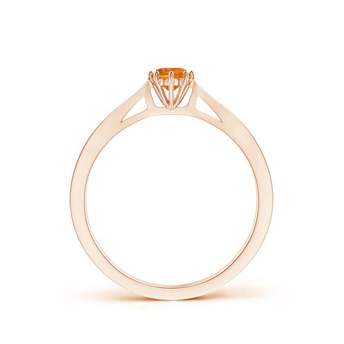 AAAA - Citrine / 0.24 CT / 14 KT Rose Gold