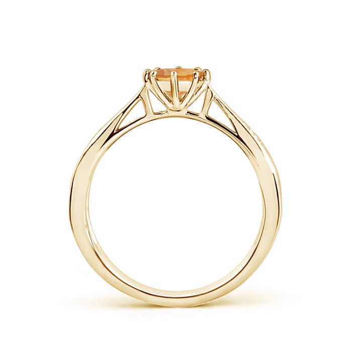 AA - Citrine / 0.47 CT / 14 KT Yellow Gold