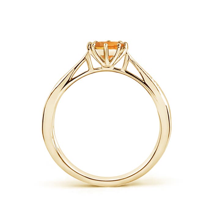 AAA - Citrine / 0.47 CT / 14 KT Yellow Gold