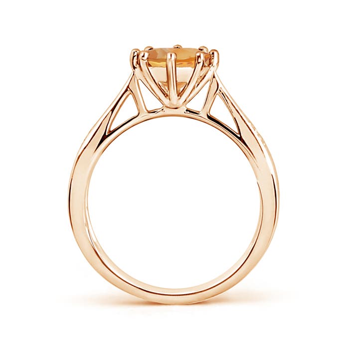 AA - Citrine / 1.28 CT / 14 KT Rose Gold