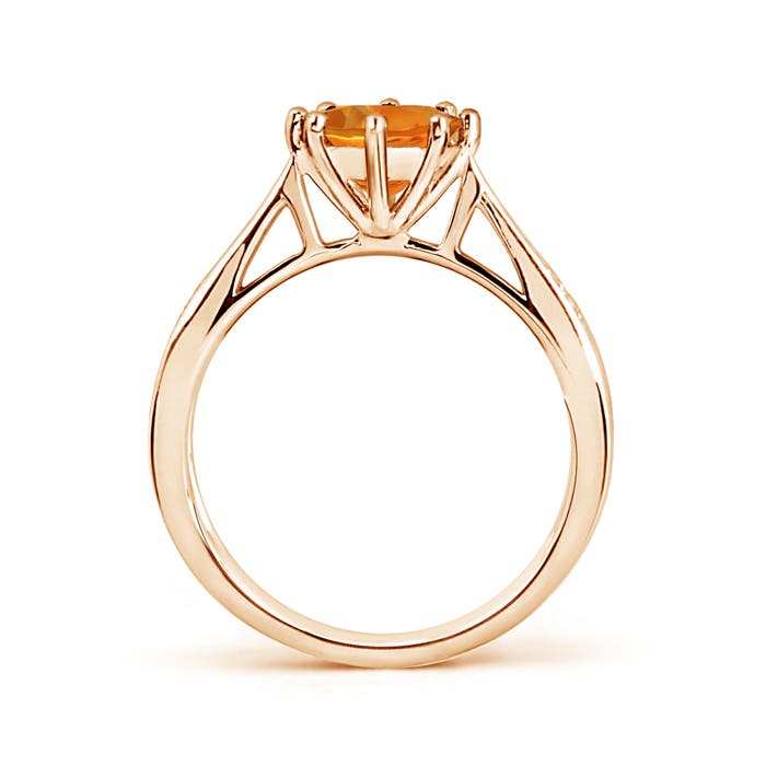 AAAA - Citrine / 1.28 CT / 14 KT Rose Gold