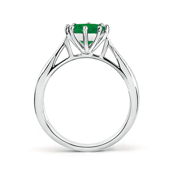 AA - Emerald / 1.23 CT / 14 KT White Gold