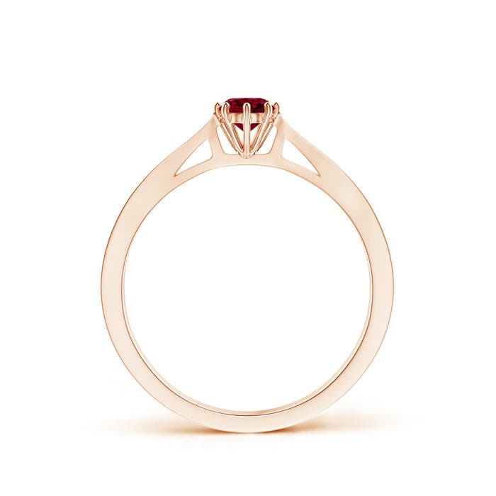 AA - Garnet / 0.34 CT / 14 KT Rose Gold