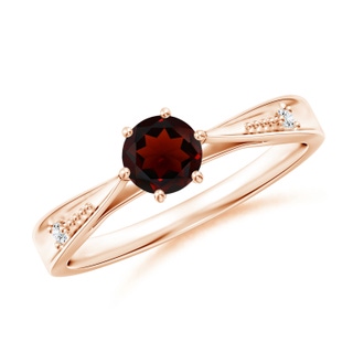 Round AA Garnet