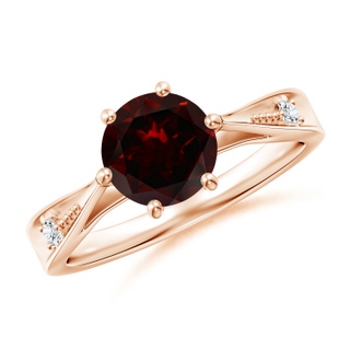 Round A Garnet