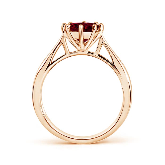 A - Garnet / 1.53 CT / 14 KT Rose Gold