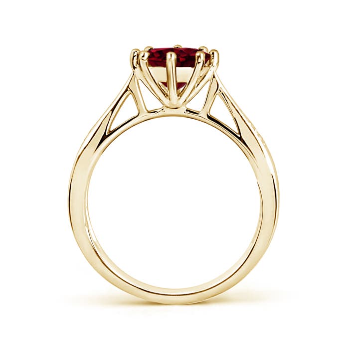 A - Garnet / 1.53 CT / 14 KT Yellow Gold