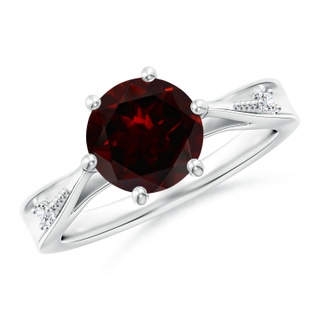 Round A Garnet