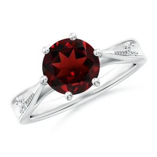 Round AAA Garnet