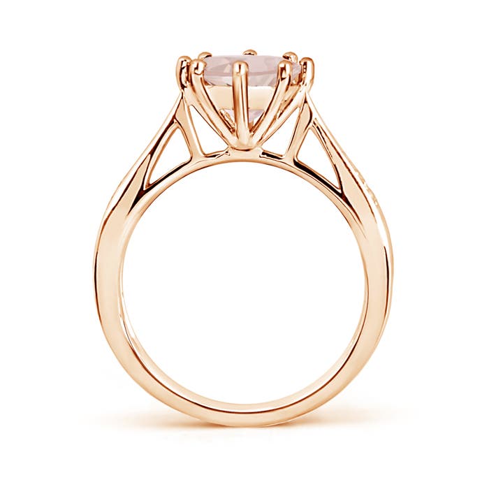 A - Morganite / 1.69 CT / 14 KT Rose Gold