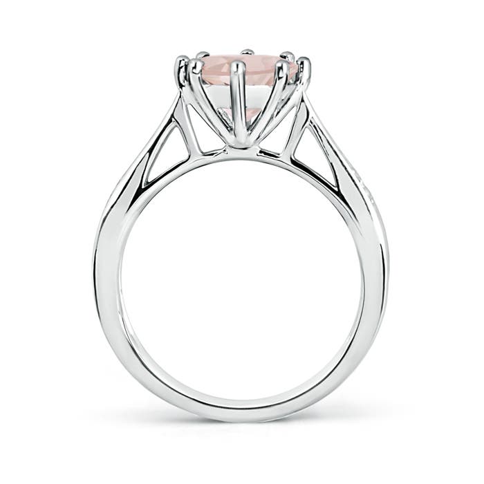 A - Morganite / 1.69 CT / 14 KT White Gold