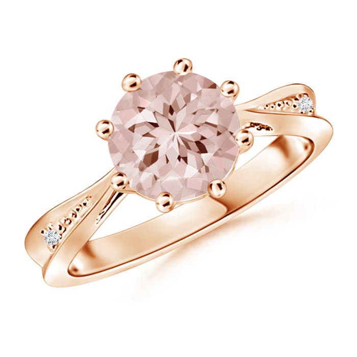 AA - Morganite / 1.69 CT / 14 KT Rose Gold