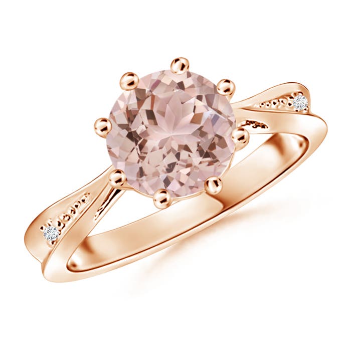 AAA - Morganite / 1.69 CT / 14 KT Rose Gold