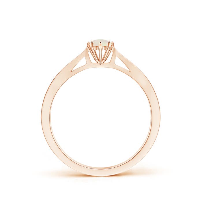 A - Opal / 0.17 CT / 14 KT Rose Gold