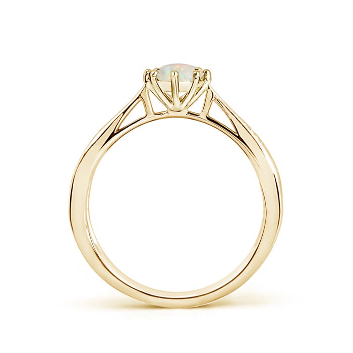 AAA - Opal / 0.35 CT / 14 KT Yellow Gold