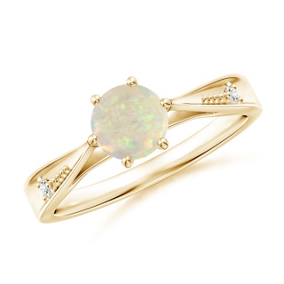 Round AAA Opal