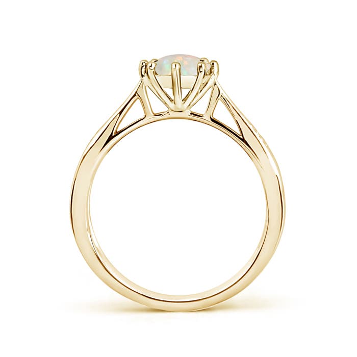 AAA - Opal / 0.52 CT / 14 KT Yellow Gold