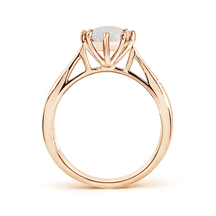 AA - Opal / 0.78 CT / 14 KT Rose Gold