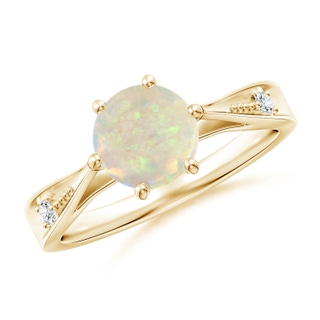 Round AAA Opal