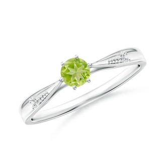 Round AA Peridot