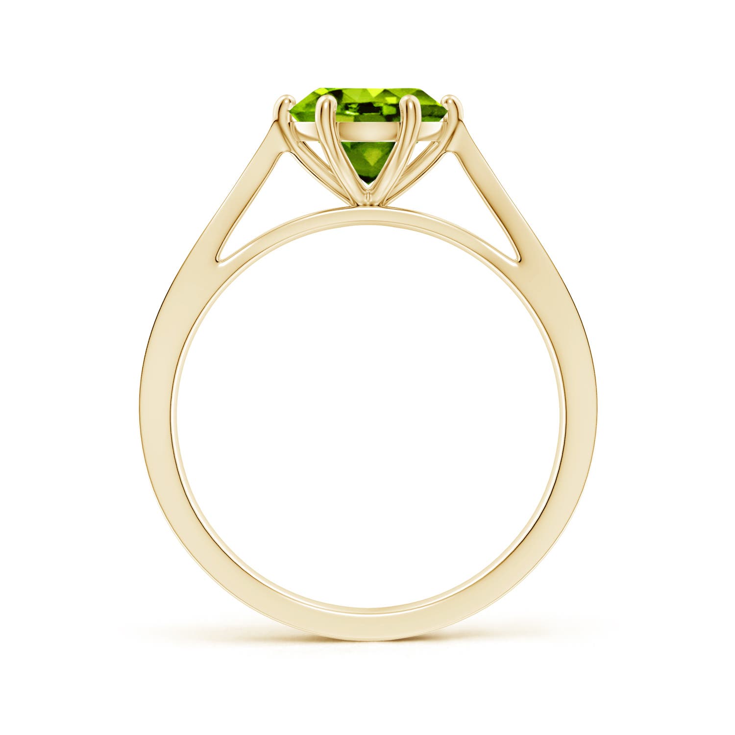 AAAA - Peridot / 1.43 CT / 14 KT Yellow Gold