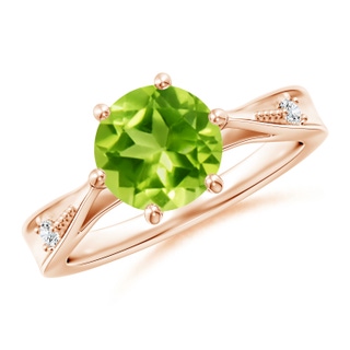 Round AAA Peridot