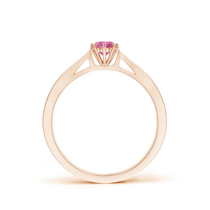 AAA - Pink Sapphire / 0.34 CT / 14 KT Rose Gold