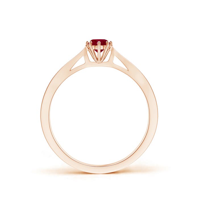 AA - Ruby / 0.35 CT / 14 KT Rose Gold