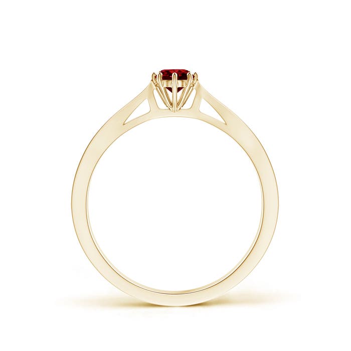 AAAA - Ruby / 0.35 CT / 14 KT Yellow Gold