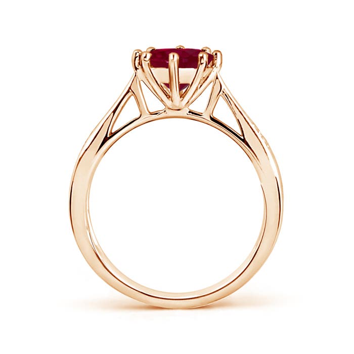 A - Ruby / 1.43 CT / 14 KT Rose Gold