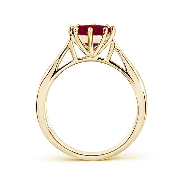 A - Ruby / 1.43 CT / 14 KT Yellow Gold