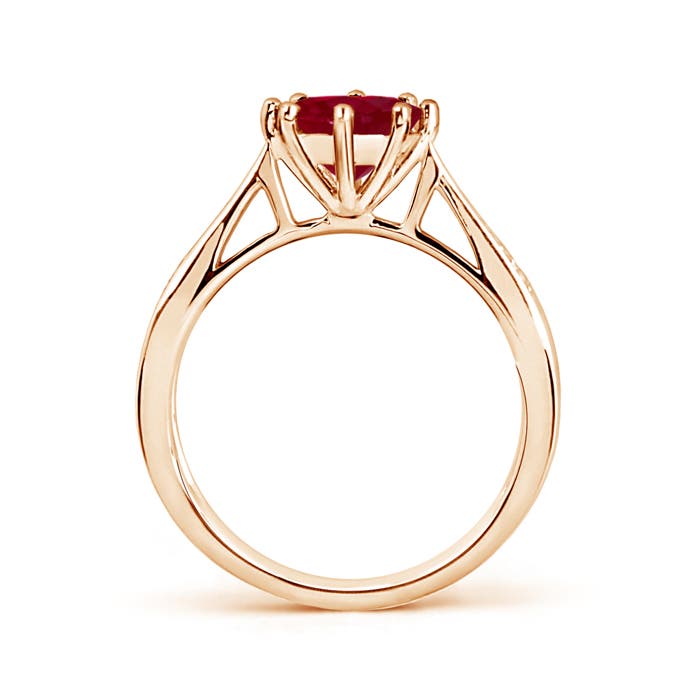 AA - Ruby / 1.43 CT / 14 KT Rose Gold