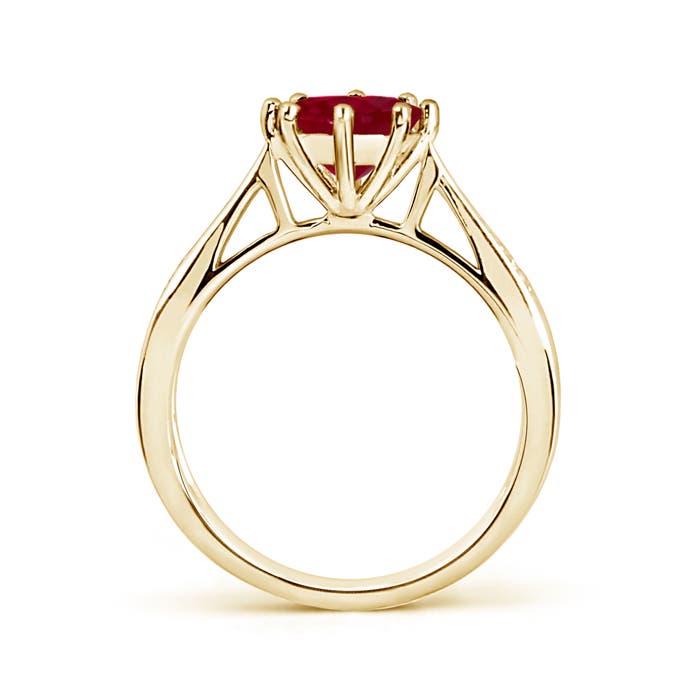 AA - Ruby / 1.43 CT / 14 KT Yellow Gold