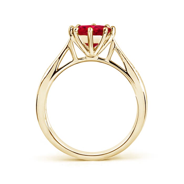 AAA - Ruby / 1.43 CT / 14 KT Yellow Gold