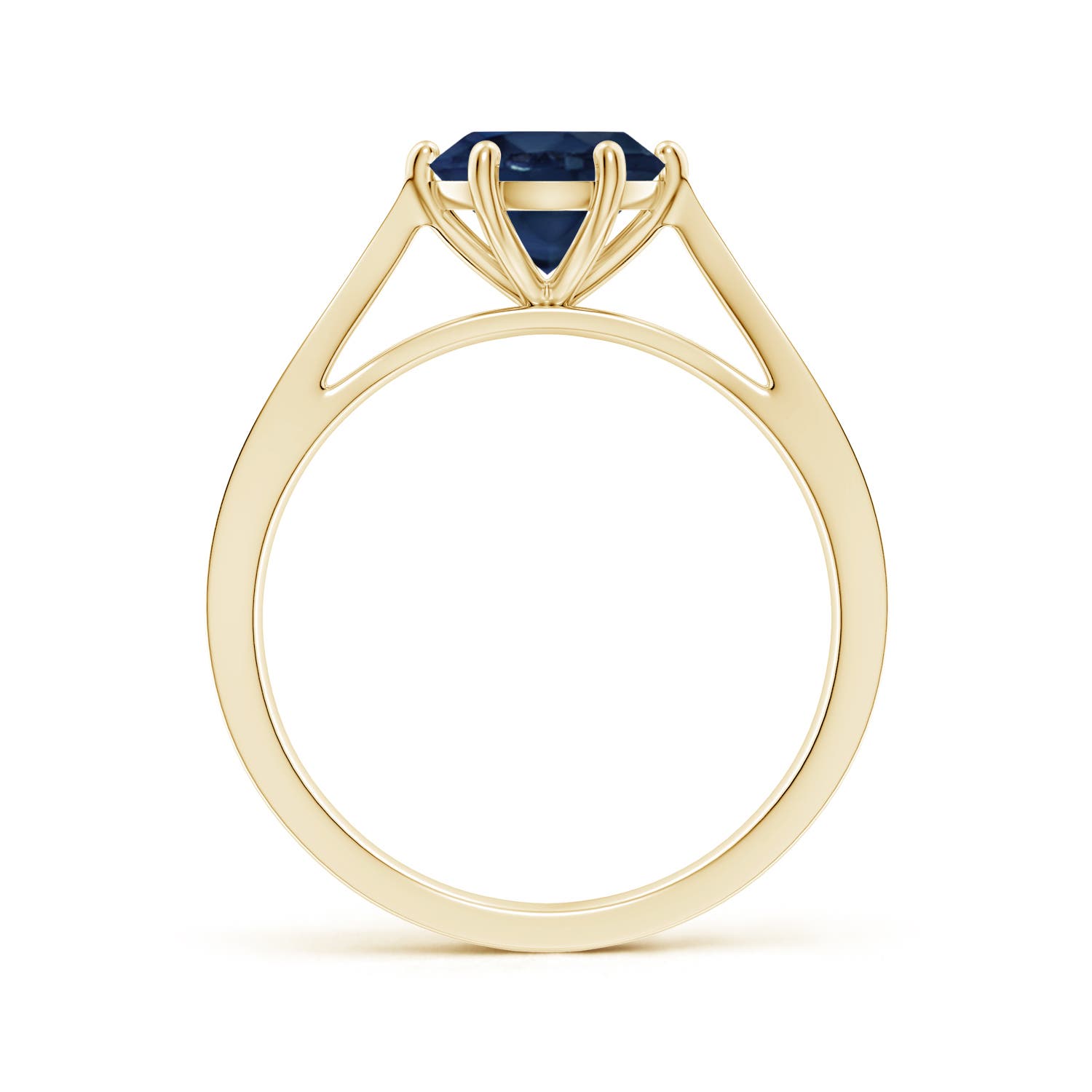 AA - Blue Sapphire / 1.63 CT / 14 KT Yellow Gold