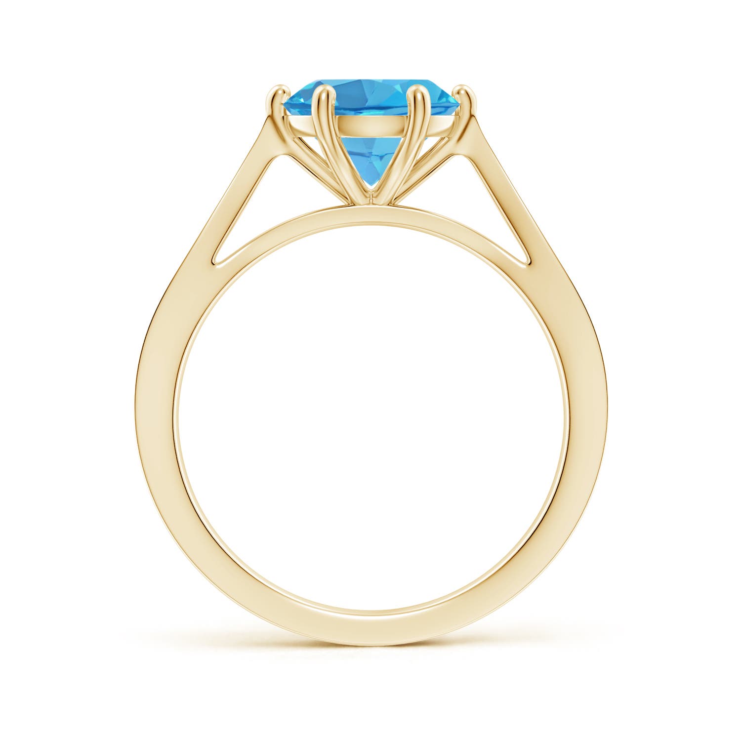 AA - Swiss Blue Topaz / 2.39 CT / 14 KT Yellow Gold