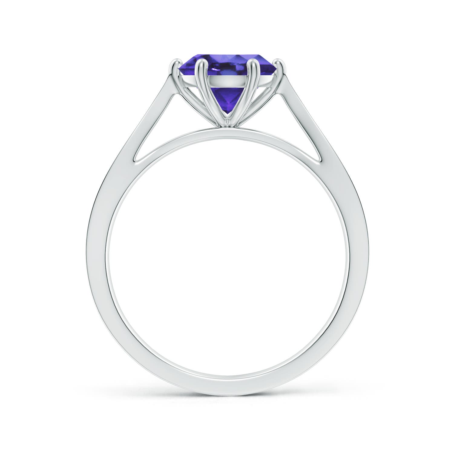 AA - Tanzanite / 1.48 CT / 14 KT White Gold